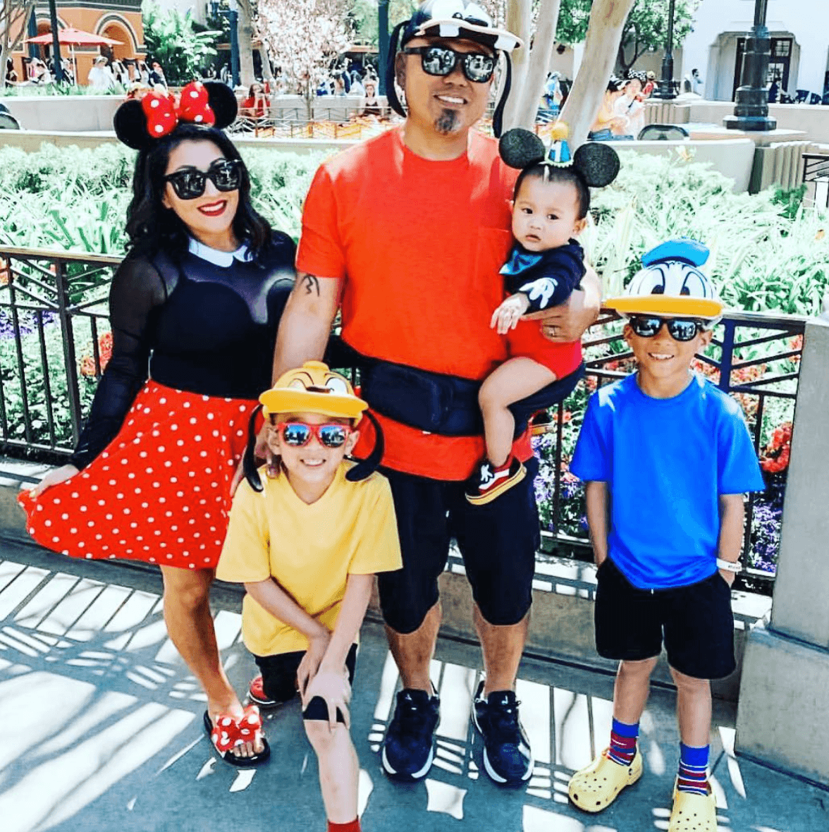 tushbaby's baby carrier at disney