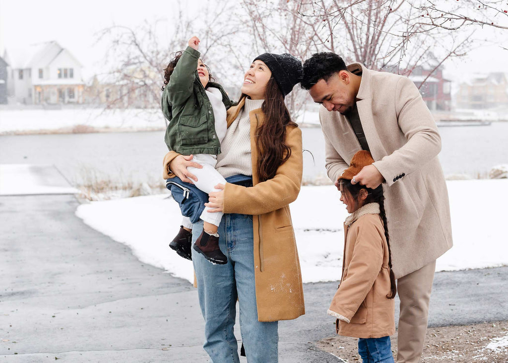 Winter Wear for Newborns & Babywearing Tips | Tushbaby