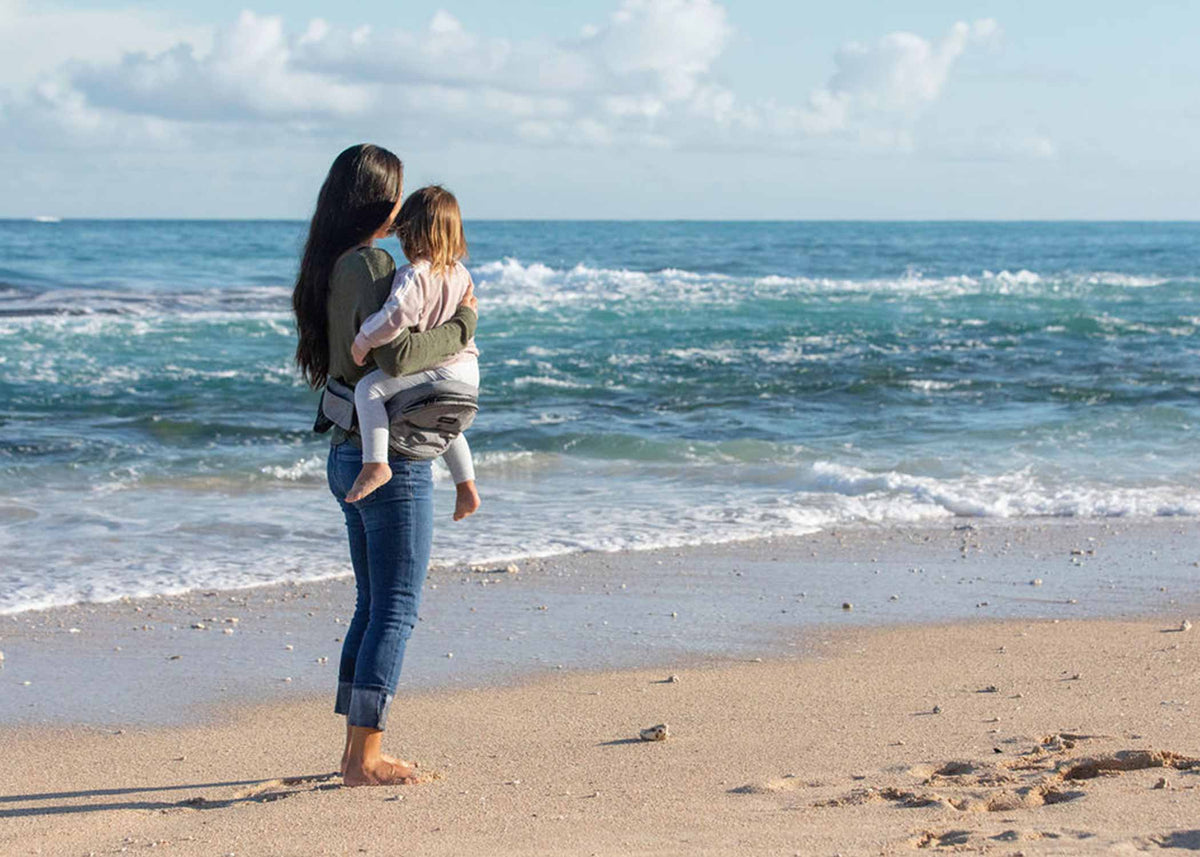 taking a baby to the beach