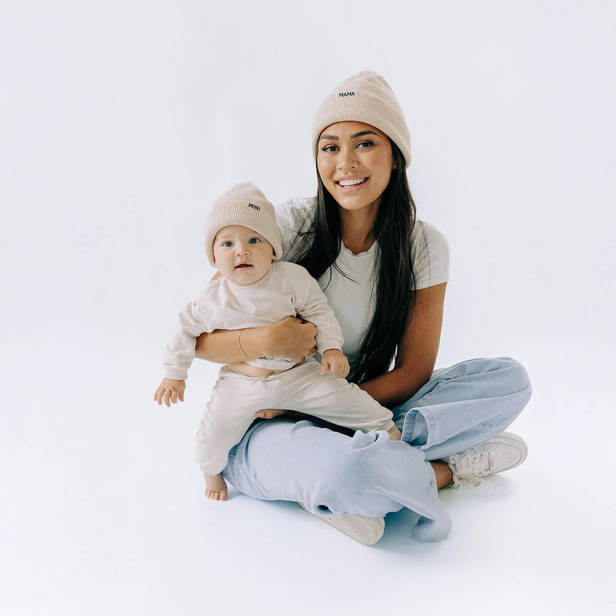 Mama & Mini Beanie Set