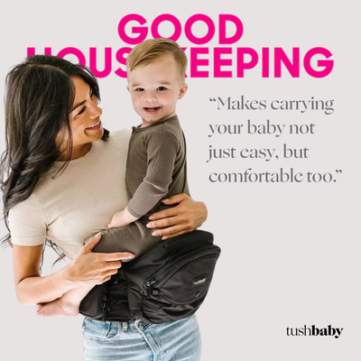 “Makes carrying your baby not 
just easy, but comfortable too.”