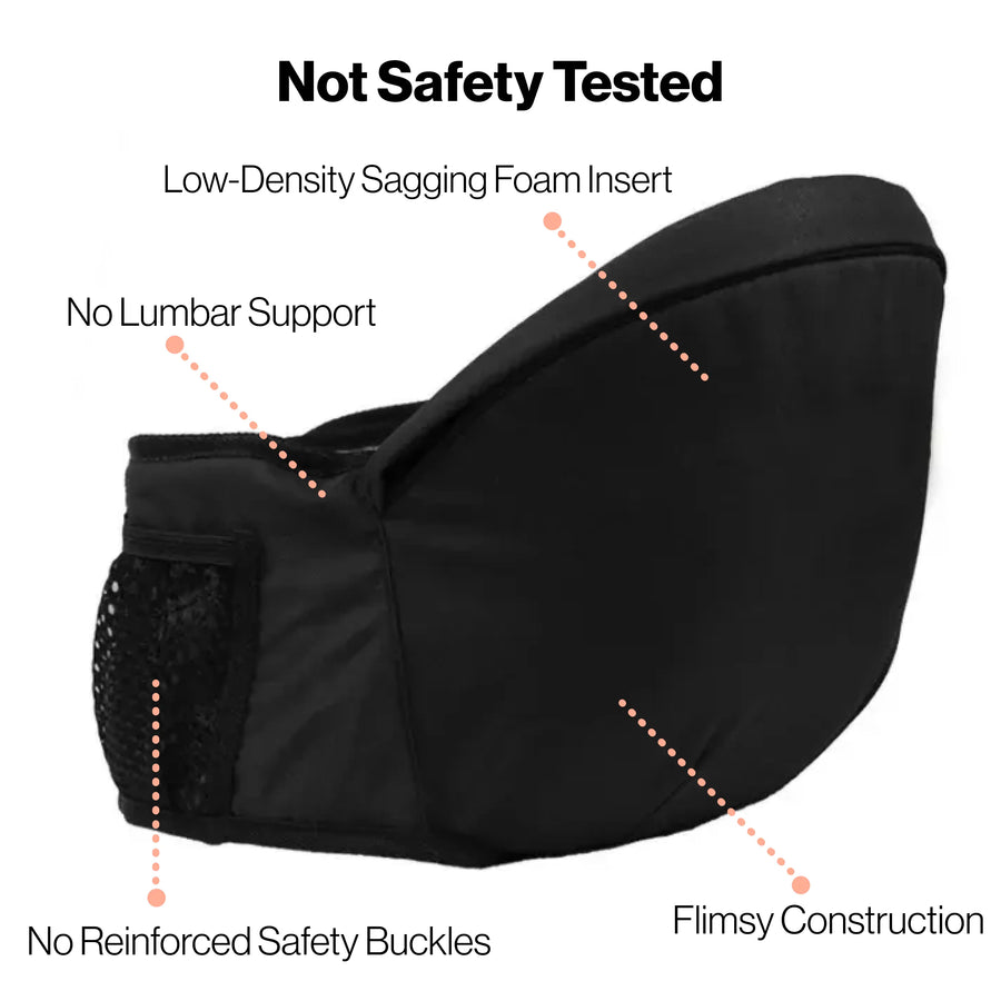 A generic knockoff hip seat carrier