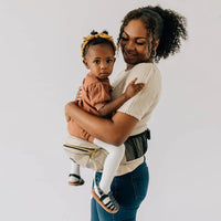 Tushbaby Hip Carrier - Vegan Leather Cream / Tushbaby