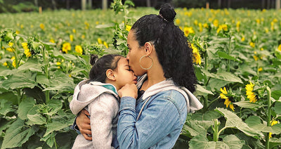 Girl wearing tushbaby