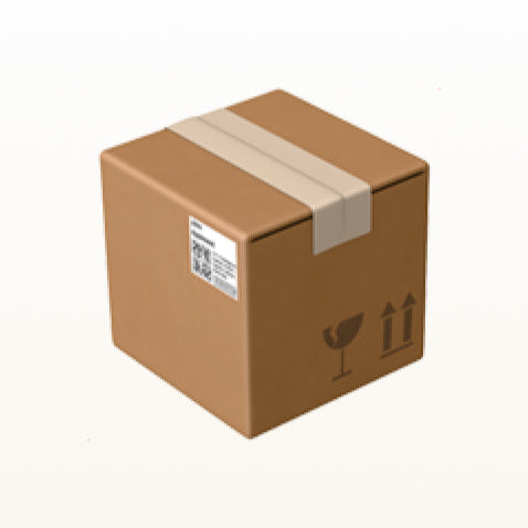 Brown shipping box