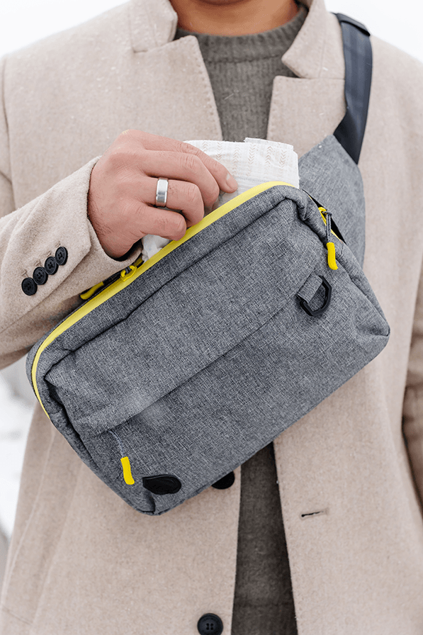 The Pack Fanny Pack Diaper Bag Manny Pack Diaper Belt Bag Tushbaby